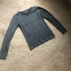 Zyia Black Heather Performance long sleeved top.